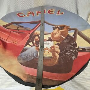 Vtg JOE Camel Cigarettes 1993 Fabric Spare Tire Cover Jeep Desert Scene Fading